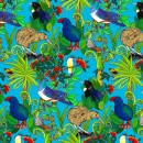 Flora & Fauna Col. 101 Blue